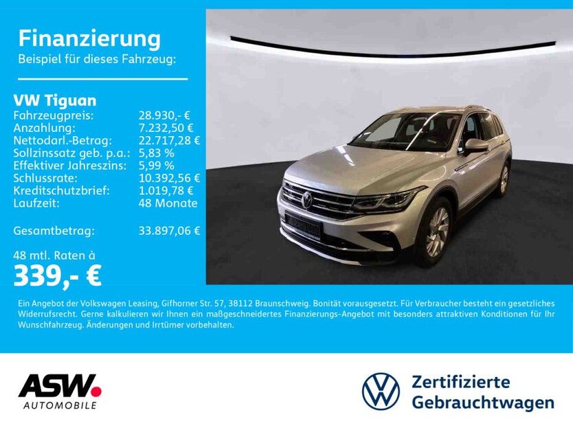 VW Tiguan 95.600 km 28.930 € Neckarsulm 74172
