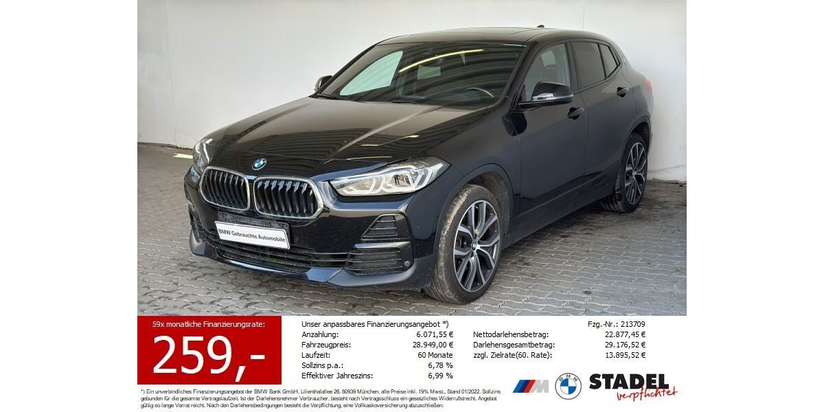 BMW X2 72.439 km 27.999 &euro; Heilbronn 74074