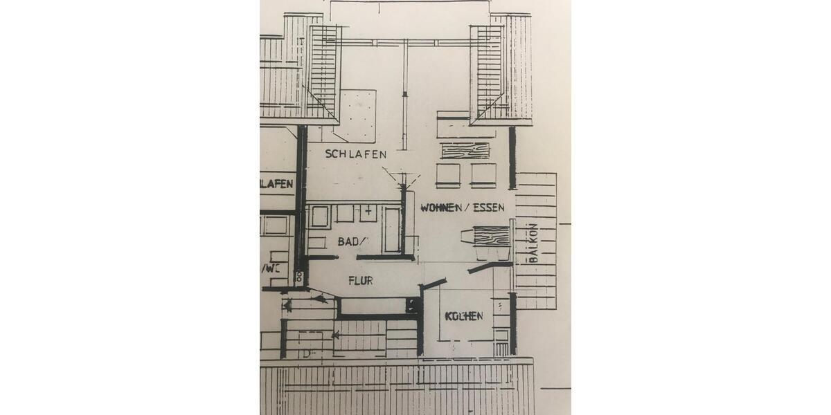 Helle 2-Zimmer DG Wohung 2 zimmer