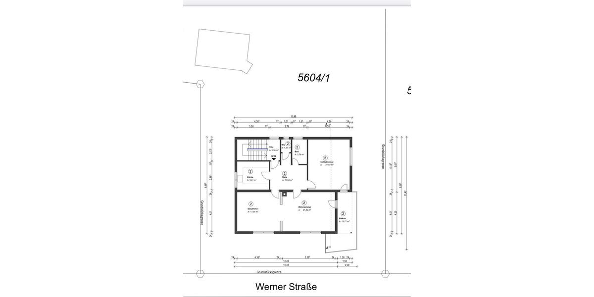 Etagenwohnung Ludwigsburg Pflugfelden - 3 Zimmer, 93 m&sup2;, 400.000&euro; | Angebot:24661285