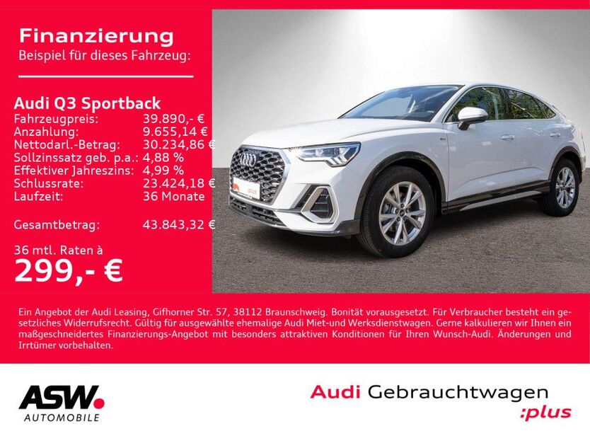 Audi Q3 9.990 km 42.890 € Heilbronn 74074