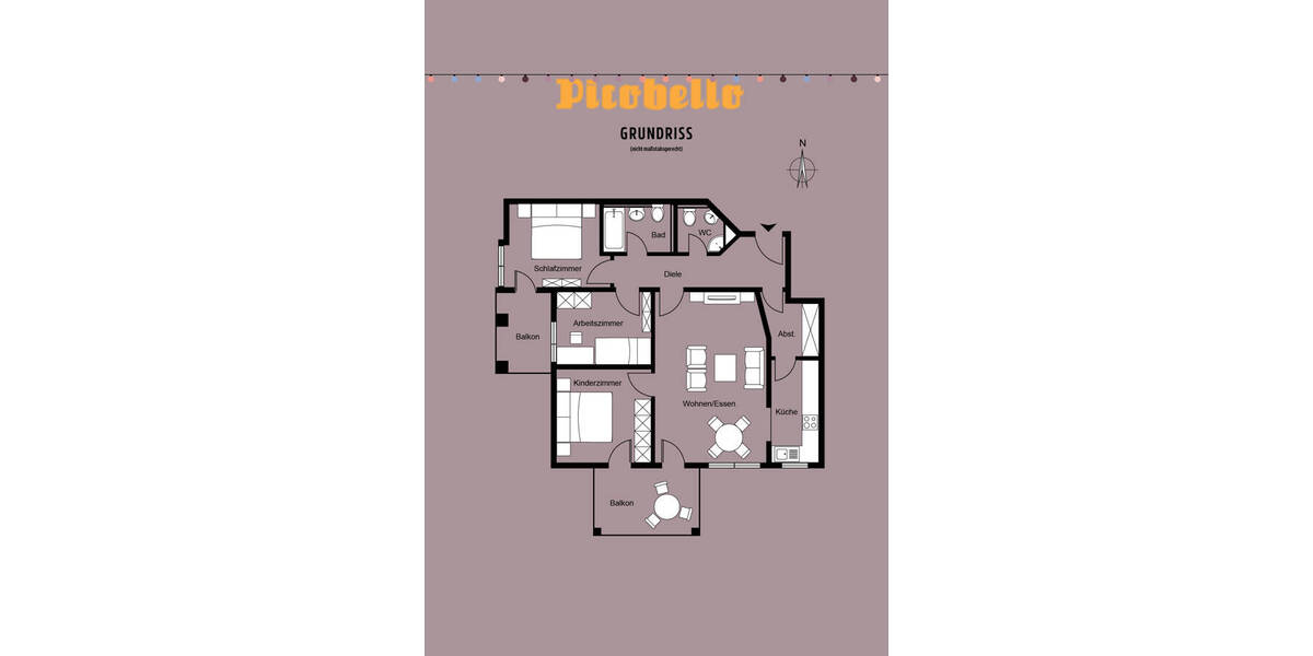 Etagenwohnung Ludwigsburg West - 4 Zimmer, 92 m&sup2;, 448.000&euro; | Angebot:26276196