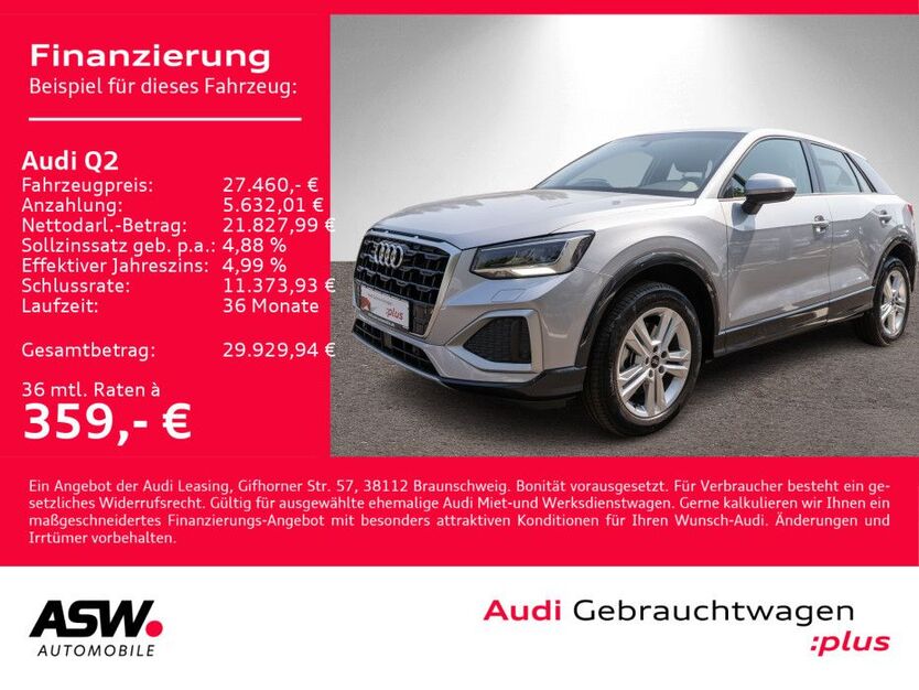 Audi Q2 14.000 km 27.460 € Heilbronn 74074
