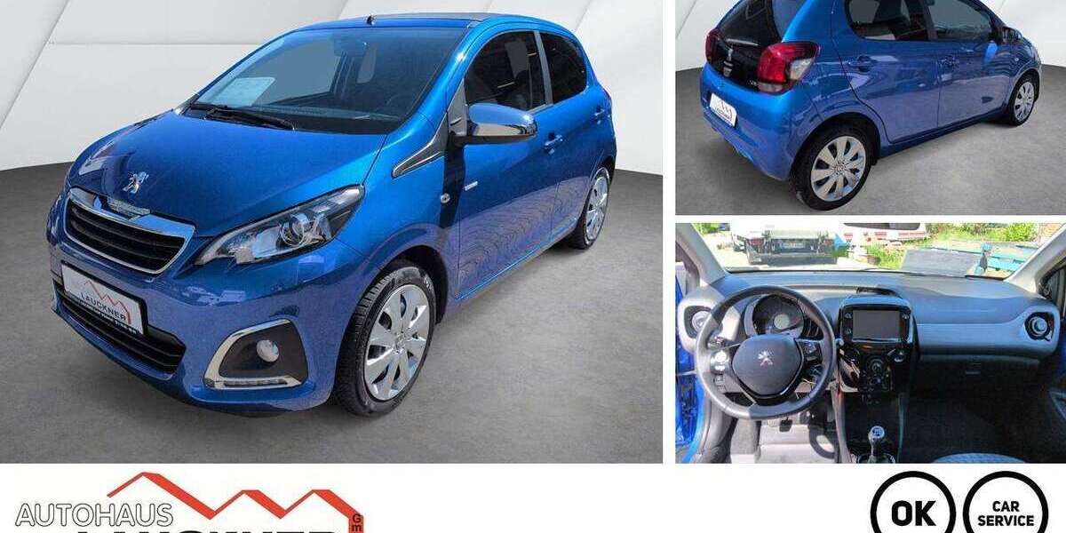 Peugeot 108 30.700 km 10.890 &euro; Wüstenrot 71543