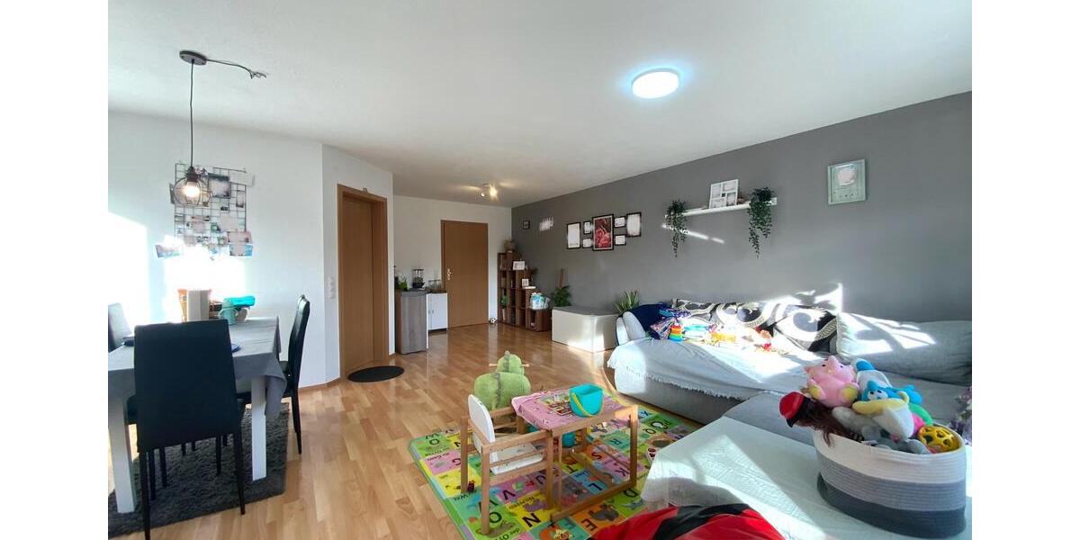 Lichtdurchflutete 3-Zimmerwohnung mit EBK und Süd-West Balkon in Freiberg am Neckar 3 zimmer