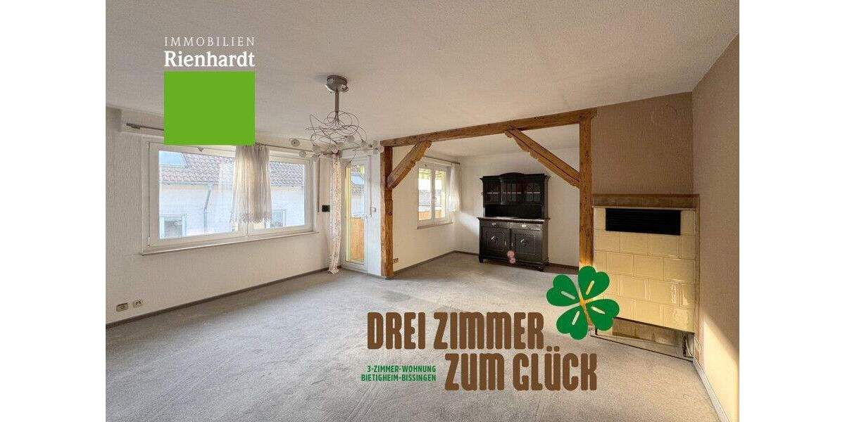 Drei Zimmer zum Glück! 3-Zimmer-Wohnung in Bietigheim-Bissingen 3 zimmer