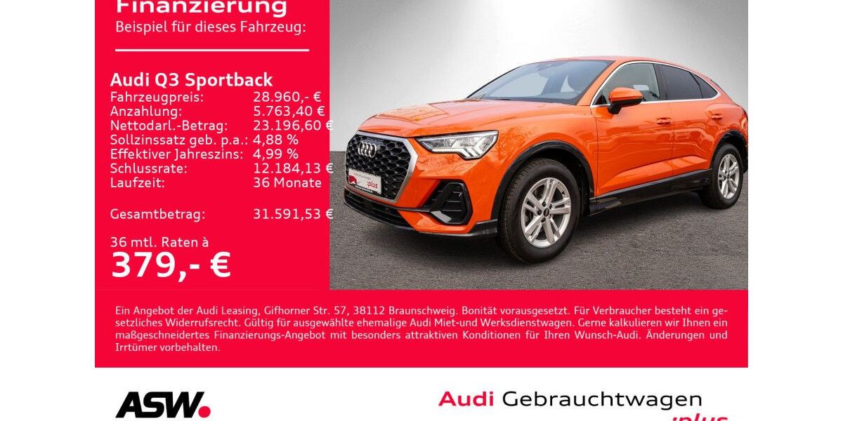 Audi Q3 36.700 km 26.990 &euro; Heilbronn 74074