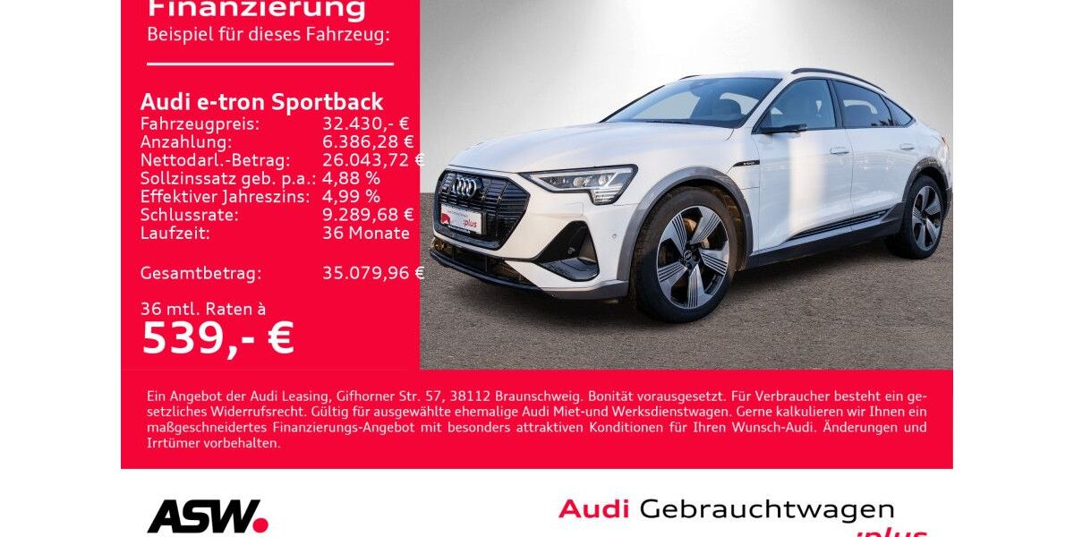 Audi e-tron 98.000 km 30.930 &euro; Heilbronn 74074