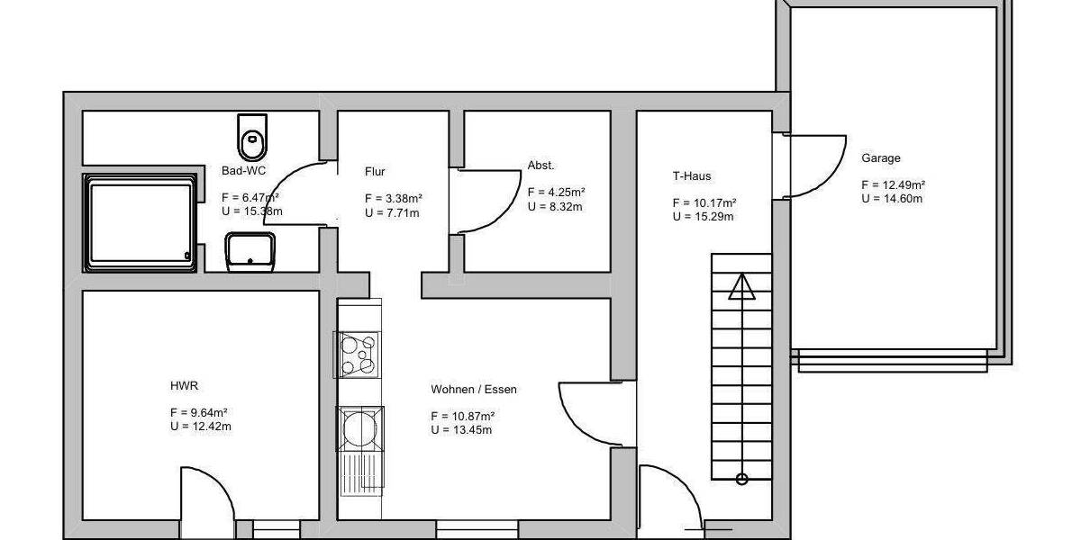 Einfamilienhaus Heilbronn Kirchhausen - 3 Zimmer, 98 m&sup2;, 209.000&euro; | Angebot:25719223