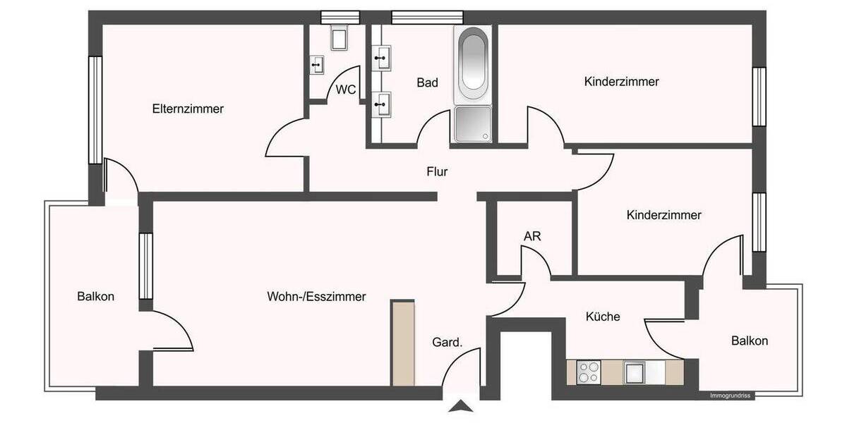 Etagenwohnung Kirchheim am Neckar - 4 Zimmer, 119 m&sup2;, 260.000&euro; | Angebot:26869039