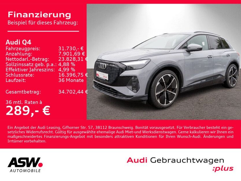Audi Q4 e-tron 59.300 km 29.760 € Heilbronn 74074