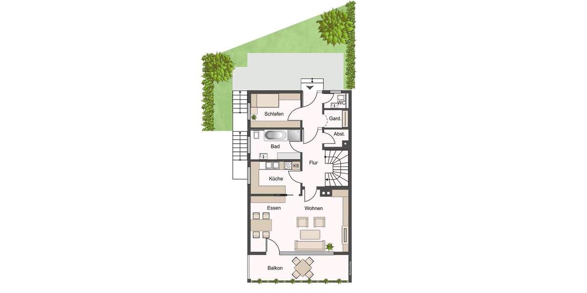 Doppelhaushälfte Nordheim - 5 Zimmer, 193 m&sup2;, 549.000&euro; | Angebot:25704194