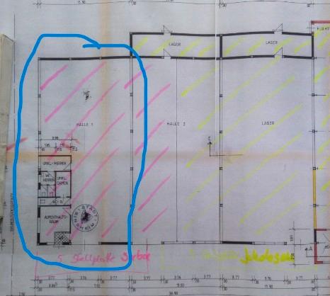 Ausstellungsraum 170m² zu vermieten KüchenstudioTürenstudio zimmer