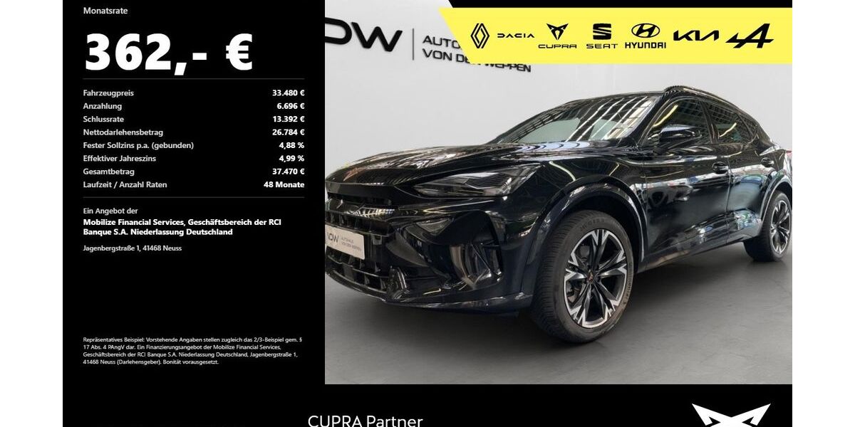 Cupra Formentor 19.600 km 32.880 &euro; Heilbronn 74076
