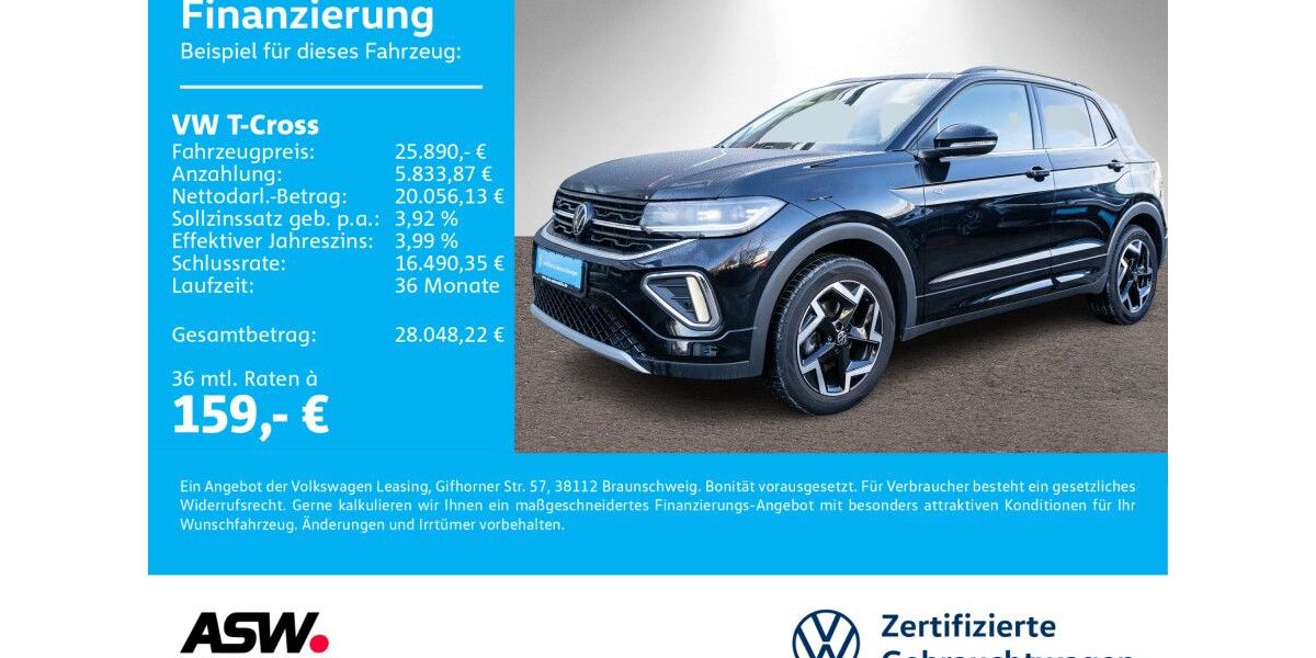 VW T-Cross 24.800 km 25.890 &euro; Bad Rappenau 74906