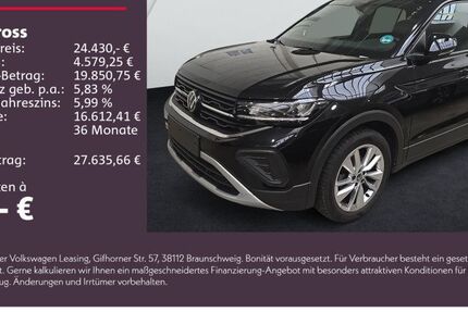 VW T-Cross 26.500 km 24.430 &euro; Weinsberg 74189