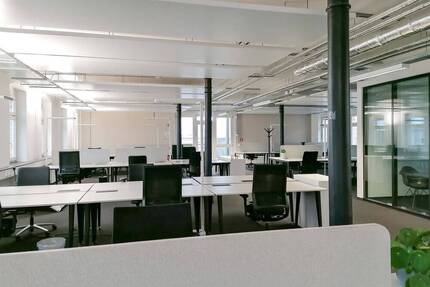 New Work Coworking erleben - Coworking Space mit Loft Stil - All-in-Miete