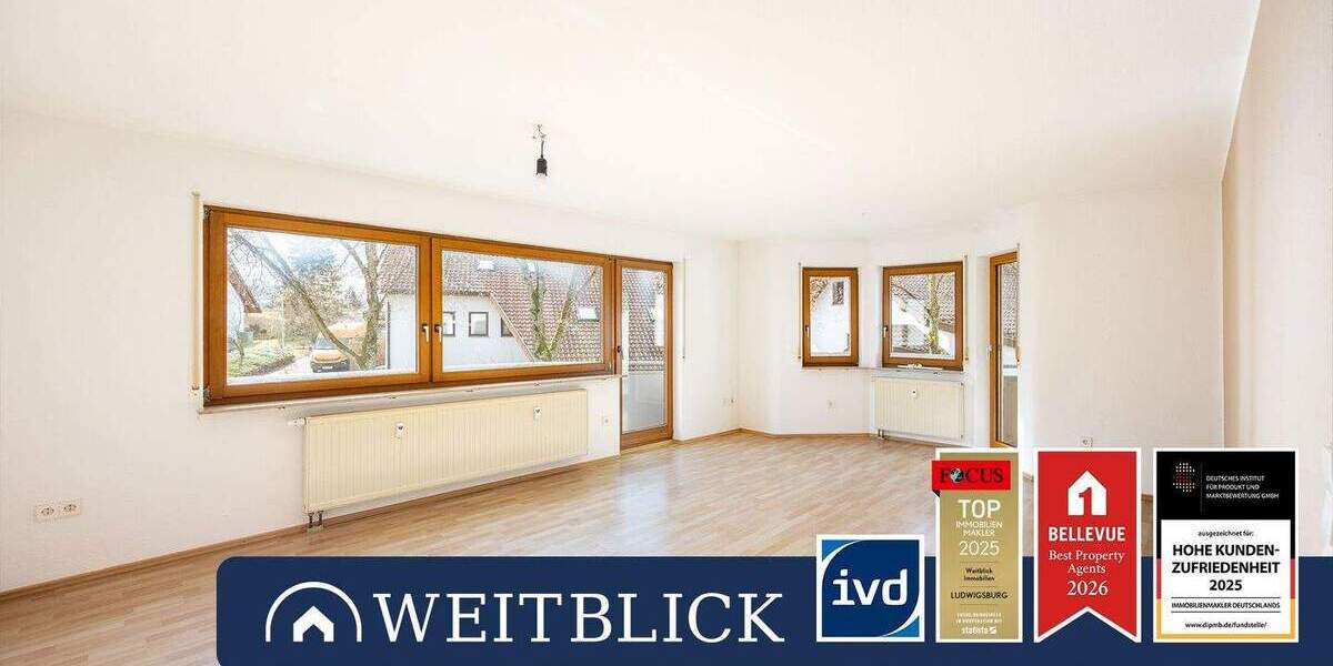 Etagenwohnung Besigheim - 4 Zimmer, 100 m&sup2;, 348.000&euro; | Angebot:25390546