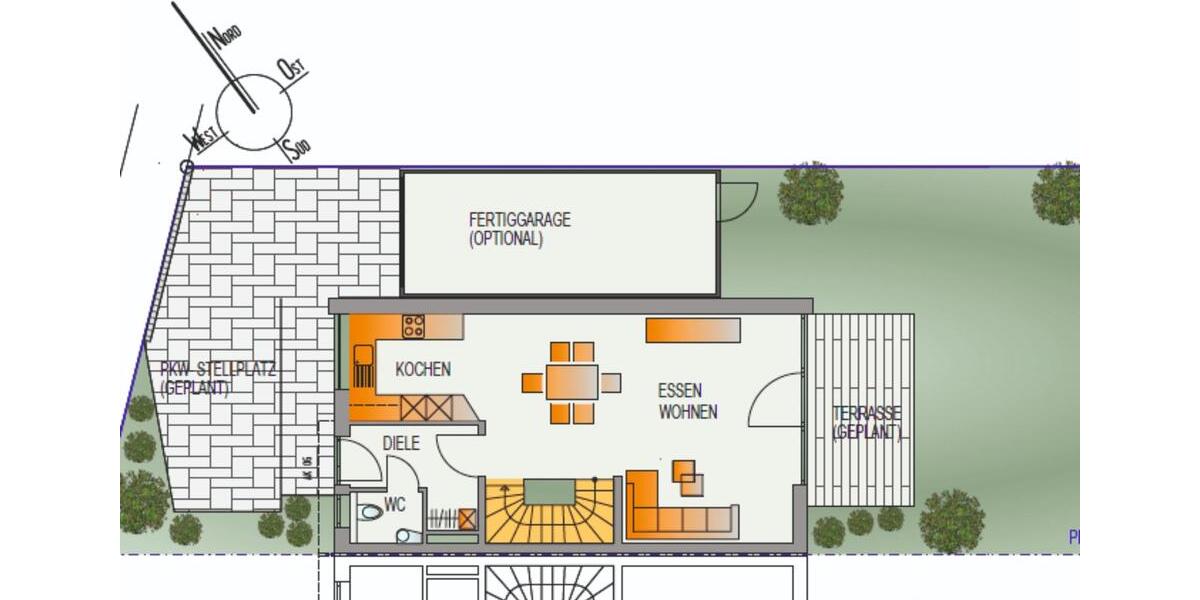 Doppelhaushälfte Bad Friedrichshall - 4 Zimmer, 436.000&euro; | Angebot:21812440