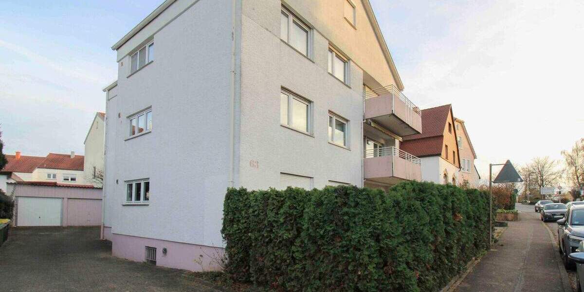 3-Zi.-Terrassenwohnung mit Südgarten, Garage & zentraler Citylage - sofort einziehen oder vermieten 3 zimmer