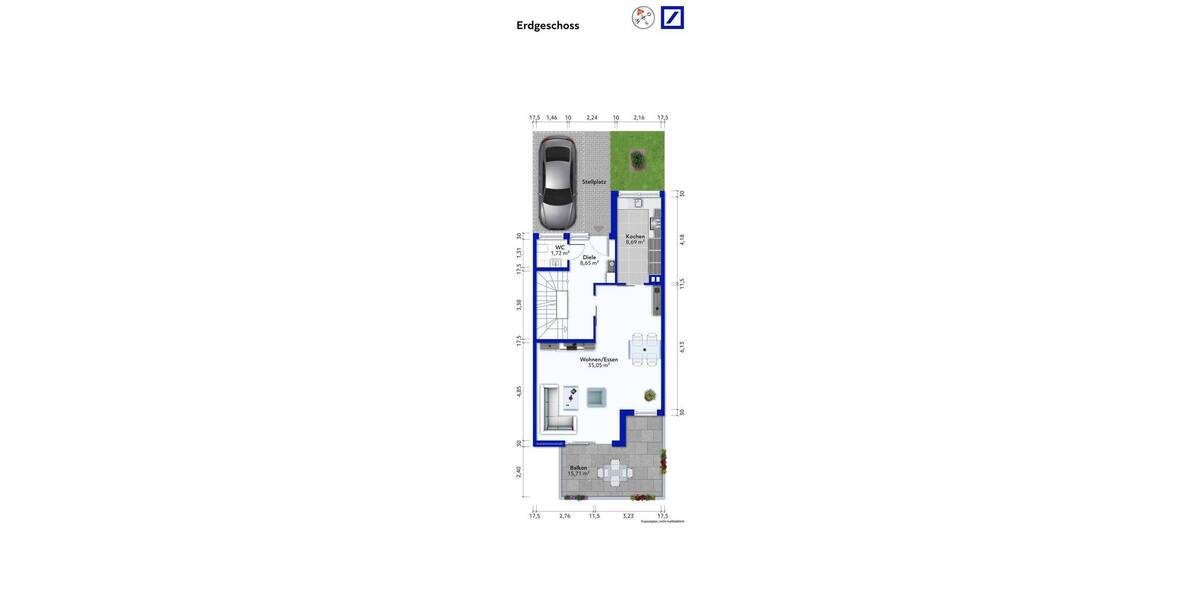 Reihenmittelhaus Obersulm Sülzbach - 6 Zimmer, 164 m&sup2;, 490.000&euro; | Angebot:26807388