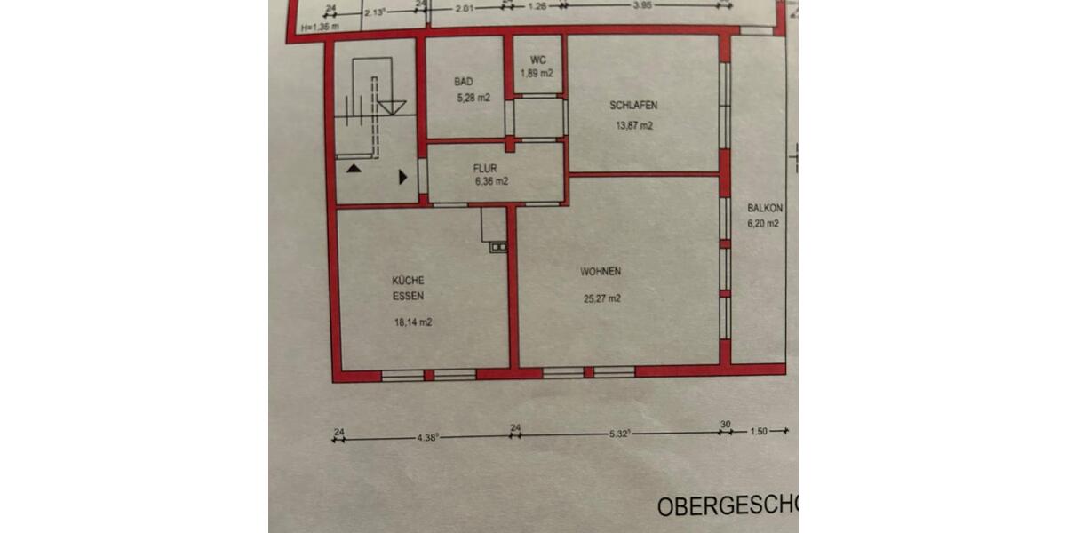 Etagenwohnung Brackenheim - 2 Zimmer, 78 m&sup2;, 870&euro; | Angebot:26656538