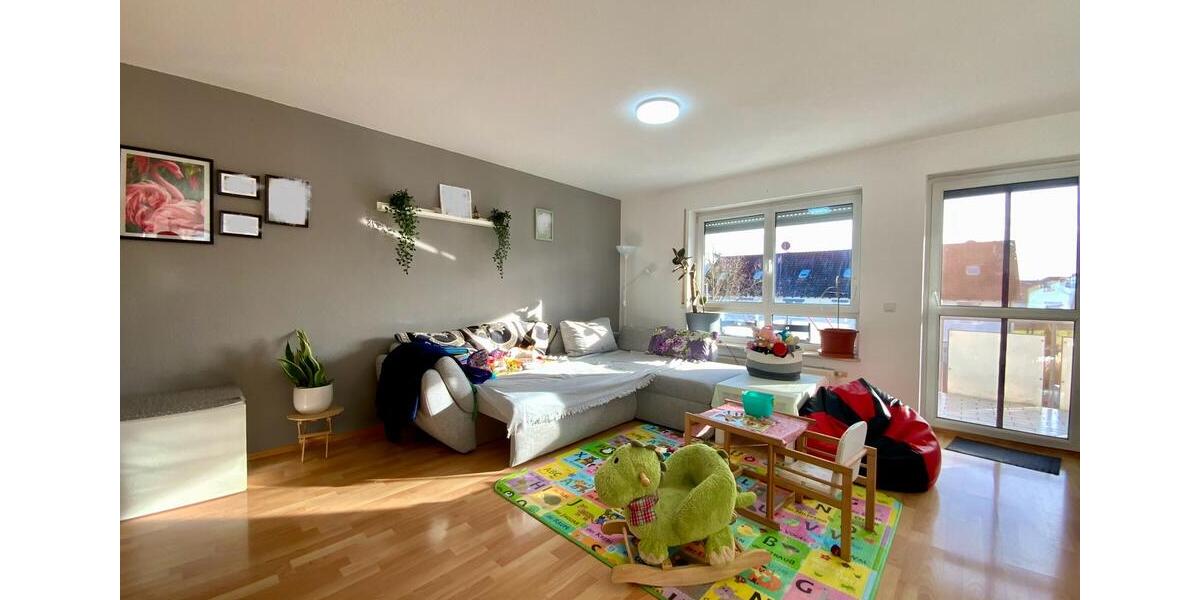 Lichtdurchflutete 3-Zimmerwohnung mit EBK und Süd-West Balkon in Freiberg am Neckar 3 zimmer