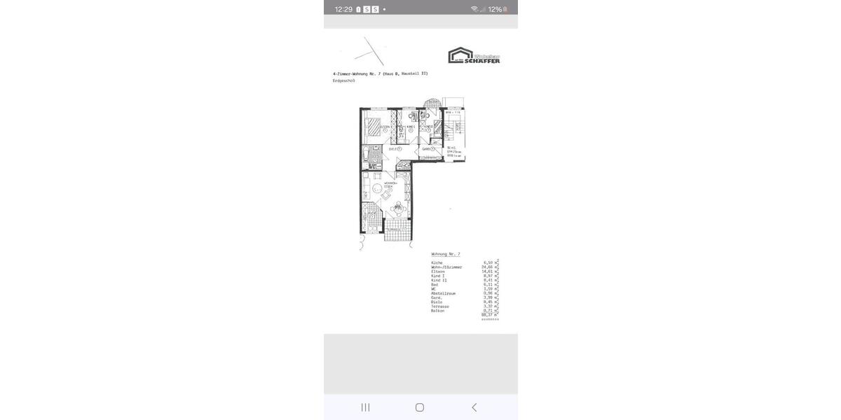 Erdgeschoßwohnung Öhringen - 4 Zimmer, 89 m&sup2;, 449.000&euro; | Angebot:26012988