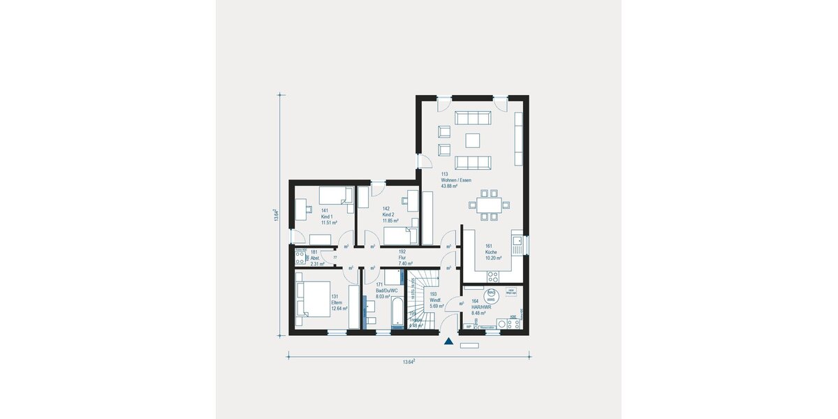 Moderne Lebensqualität trifft individuelle Gestaltung - Ihr projektiertes Mehrfamilienhaus in Heilbronn - Mehrfamilienhaus, Wohnhaus Heilbronn Kirchausen | Angebot:27372236