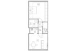 Dachgeschoßwohnung Bad Rappenau - 2 Zimmer, 45 m&sup2;, 550&euro; | Angebot:26384419