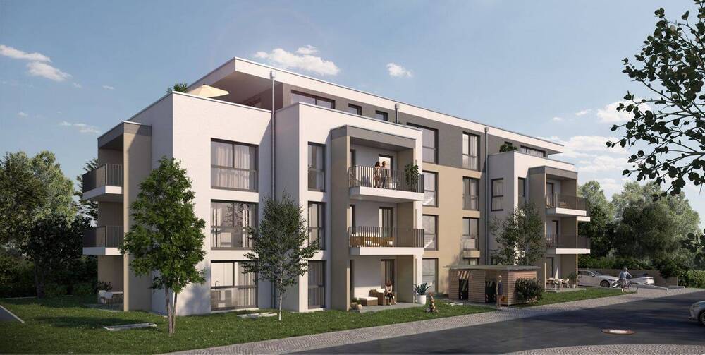 4-Zimmerwohnung mit Dachterrasse! Wohnung Nr. 12 im DG