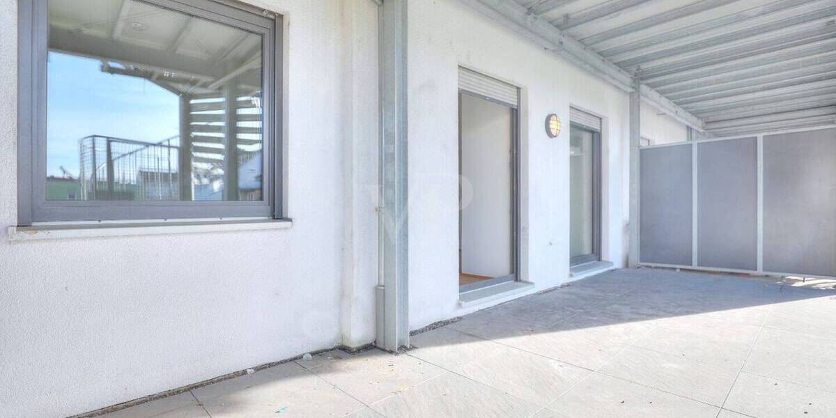 Moderne 2-Zimmer-Wohnung mit überdachter Terrasse - nur wenige Meter vom Bildungscampus Heilbronn 2 zimmer