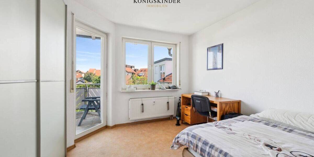 Einziehen & wohlfühlen: Freundliche Zweizimmerwohnung mit Süd-Ost-Balkon 2 zimmer