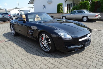 Mercedes SLS AMG Roadster Leder Exclusiv - Beige Zierel.-Pa