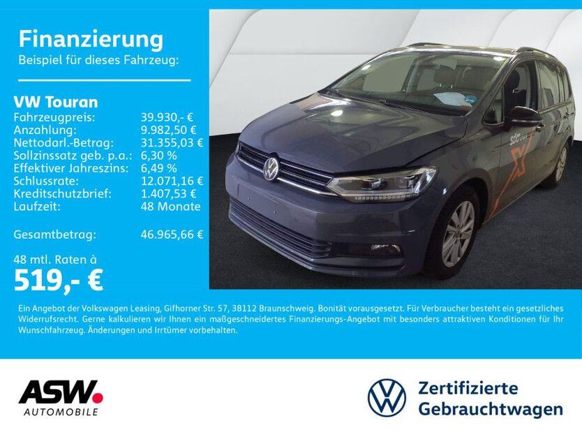 VW Touran 7.400 km 39.930 € Bad Rappenau 74906