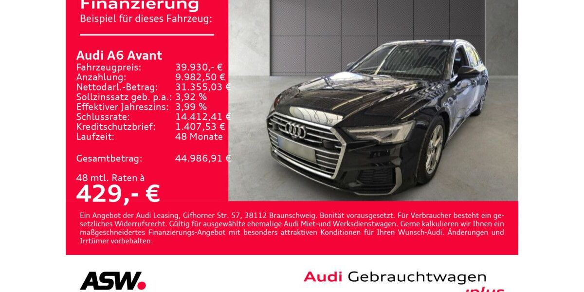 Audi A6 91.300 km 39.930 &euro; Heilbronn 74074