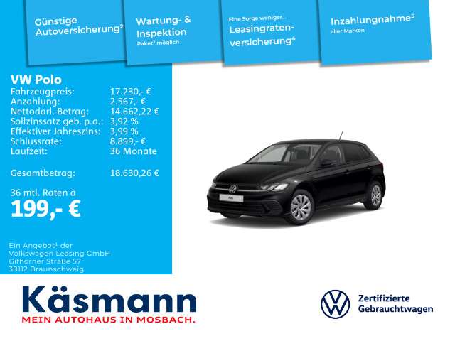 VW Polo 51.007 km 17.230 € Mosbach 74821