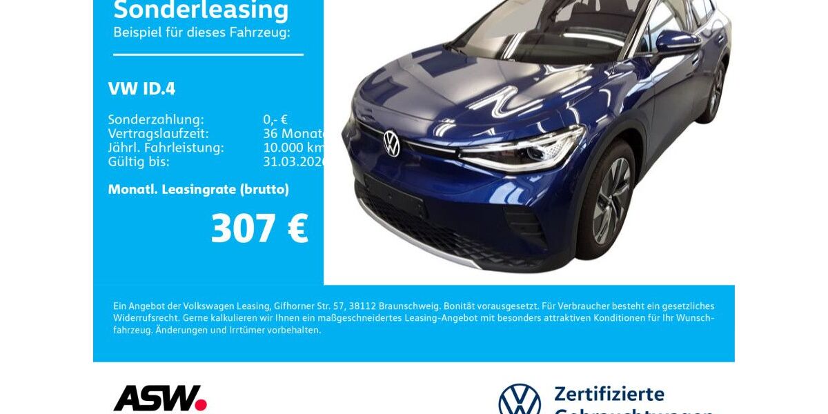VW ID.4 5.700 km 34.930 &euro; Bad Rappenau 74906