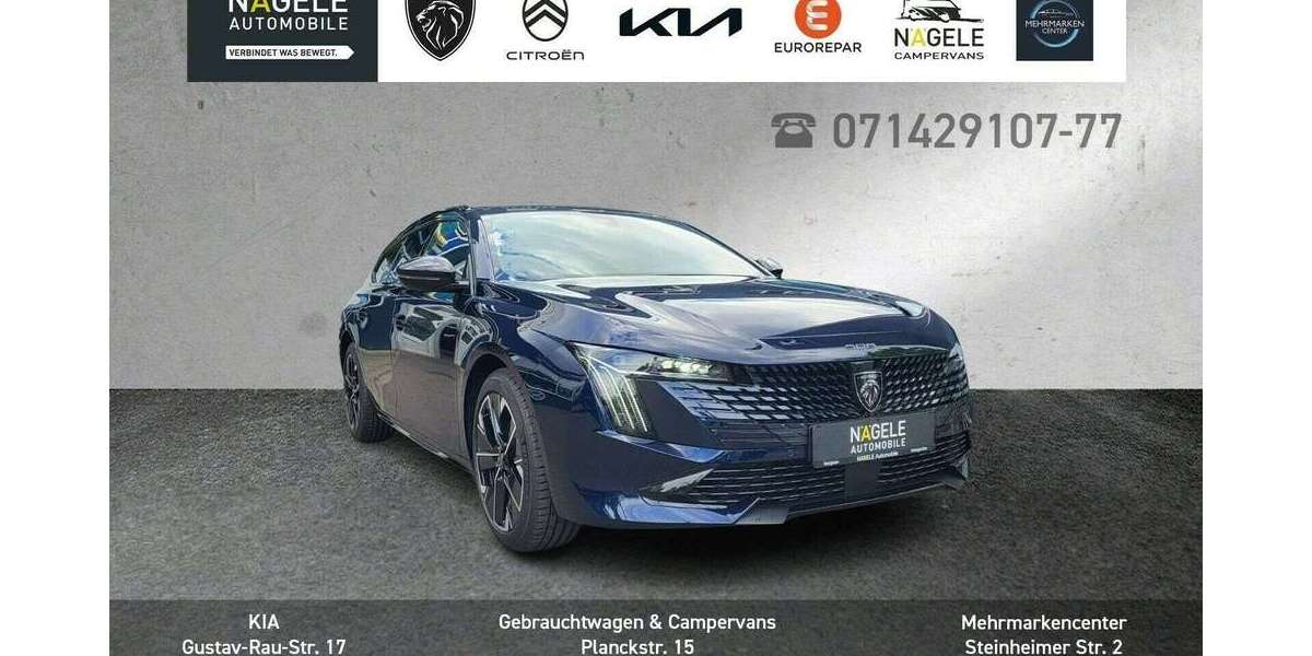 Peugeot 508 3.896 km 36.500 € Bietigheim-Bissingen 74321