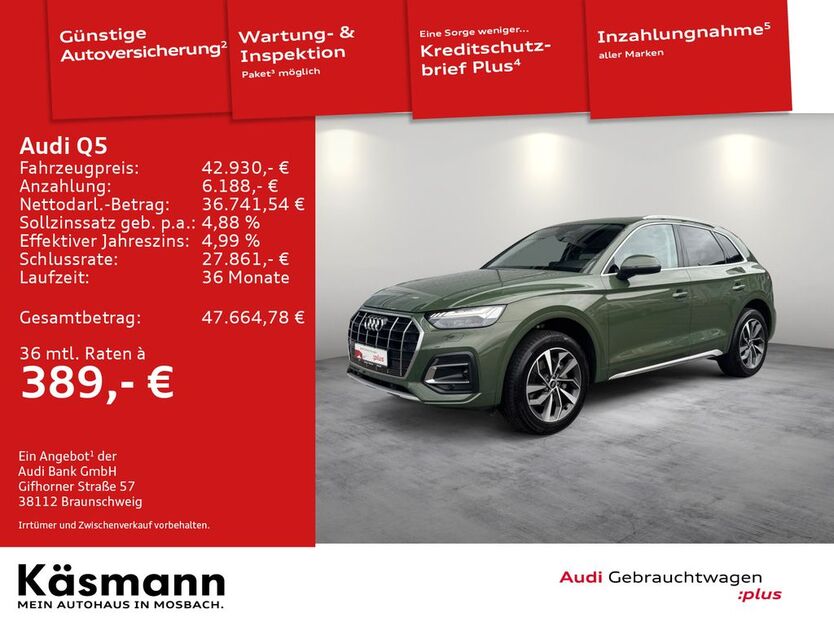 Audi Q5 27.268 km 40.950 € Mosbach 74821