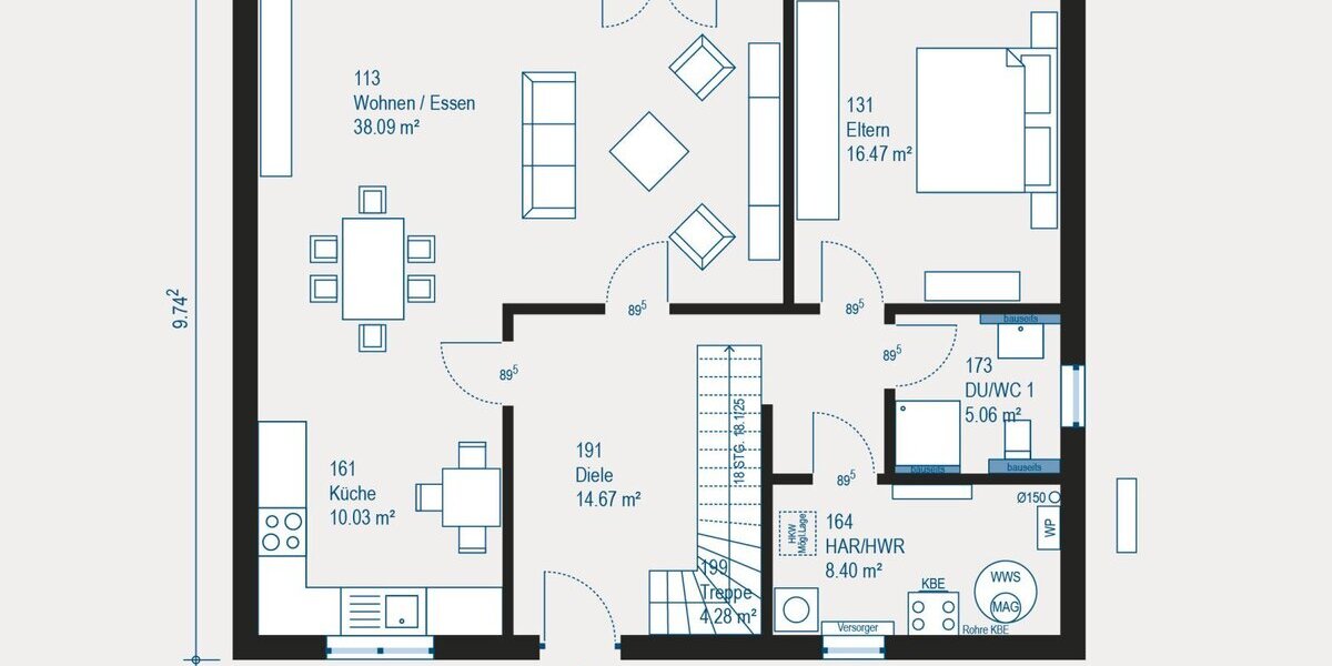 Ihr neues Zuhause in Weinsberg - Grundstück inklusive, privat & provisionsfrei - Einfamilienhaus Weinsberg Grantschen | Angebot:27643859