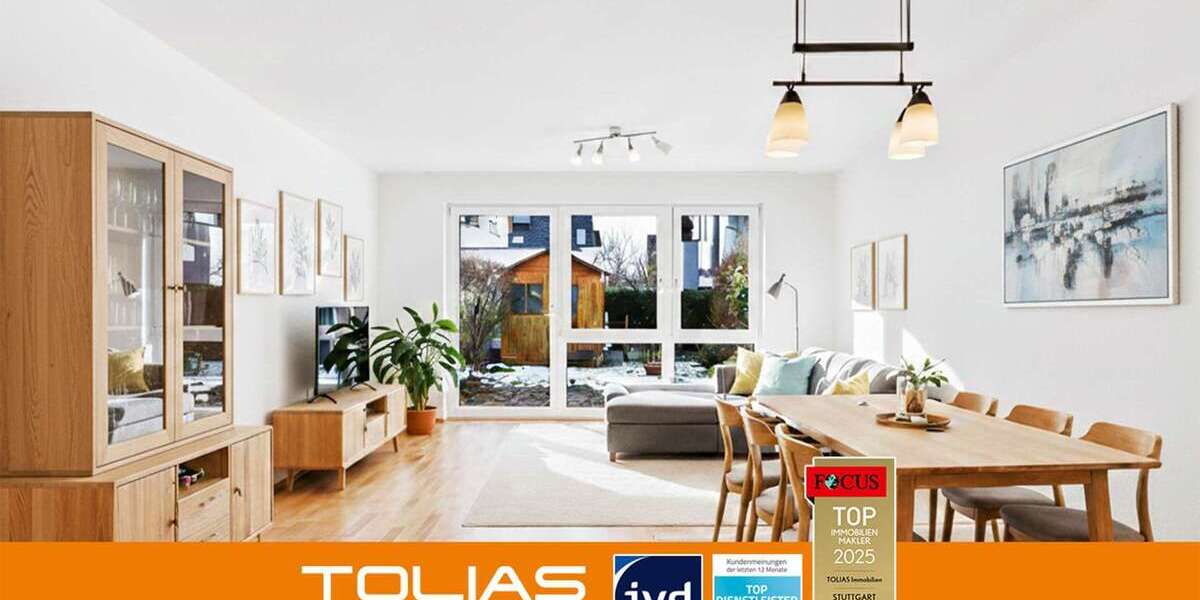 Etagenwohnung Ludwigsburg Pflugfelden - 2 Zimmer, 66 m&sup2;, 329.000&euro; | Angebot:24822065