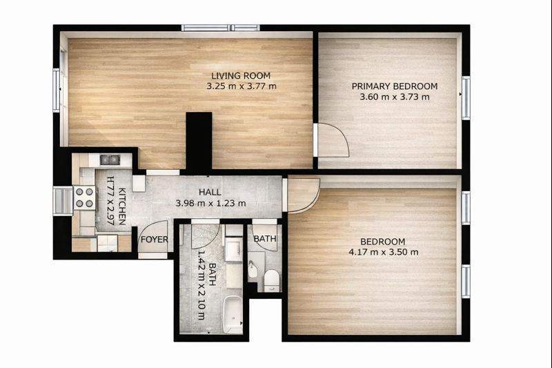 Helle 3-Zimmer-Dachgeschosswohnung in idyllischer Lage von Unterriexingen mit guter Anbindung 3 zimmer