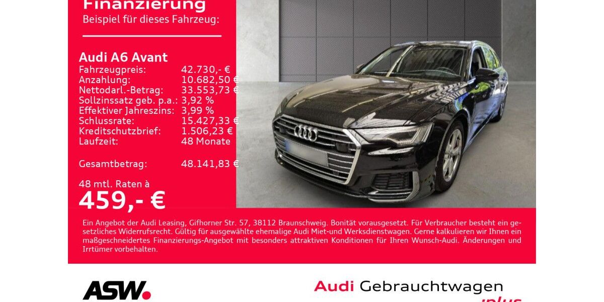 Audi A6 49.400 km 42.730 &euro; Heilbronn 74074