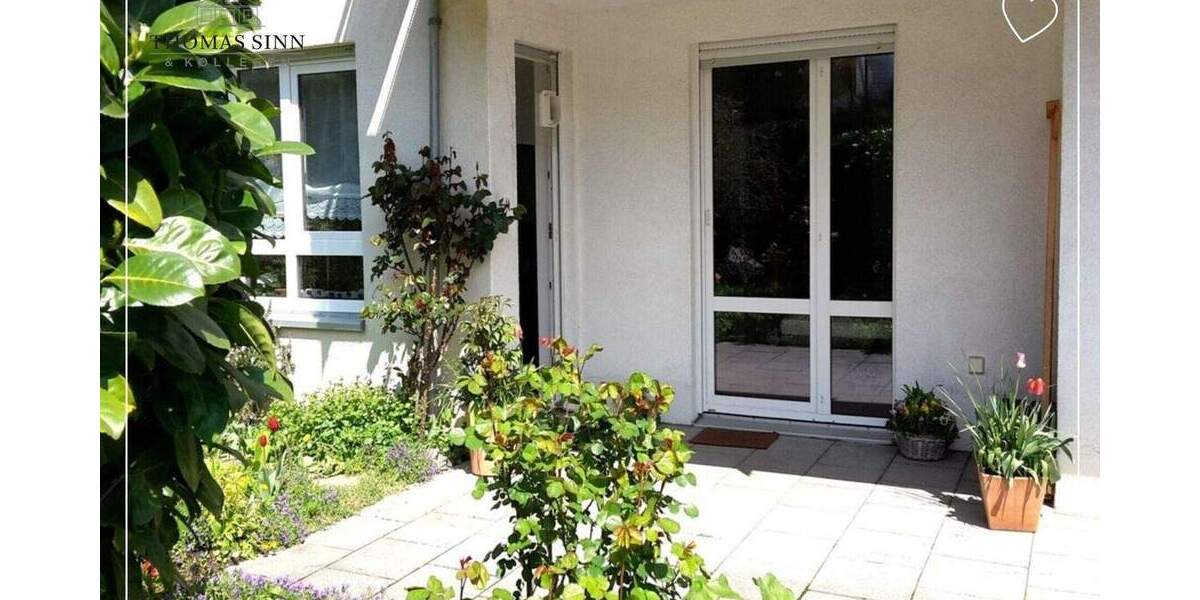 Wunderbar aufgeteilte 2-Zimmer EG-Wohnung mit toller Terrasse u. kleinem Gartenanteil - sofort frei! 2 zimmer