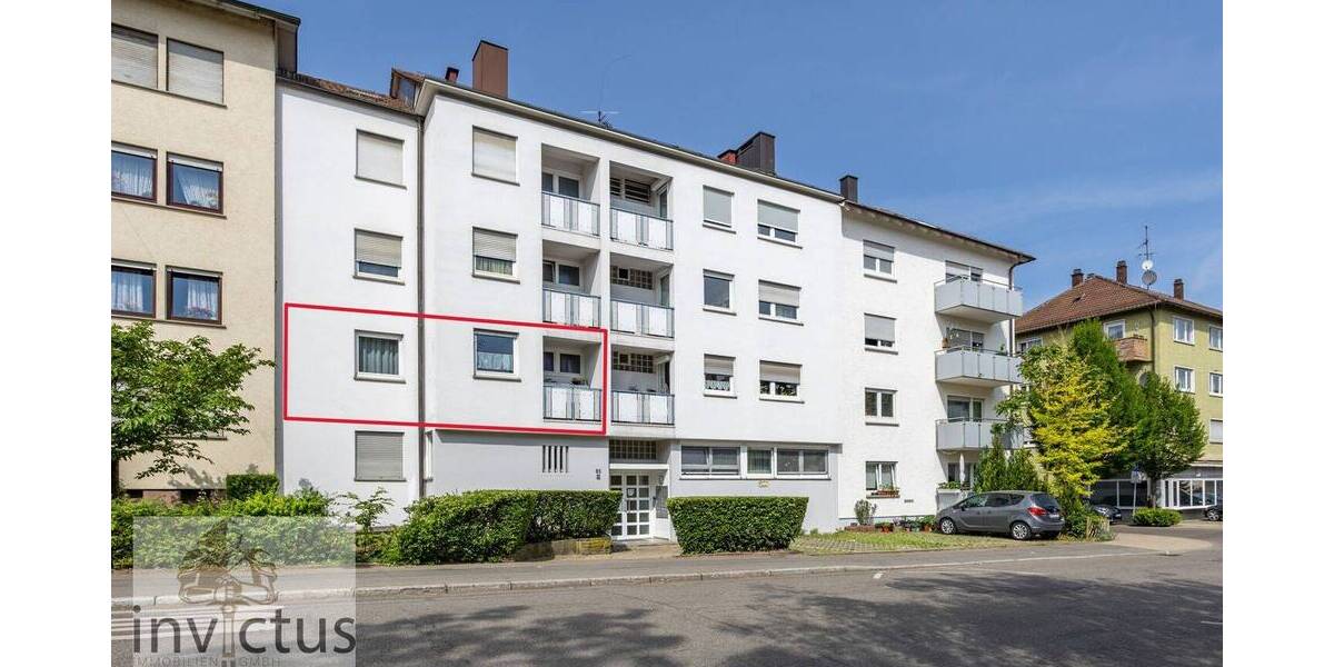 Etagenwohnung Heilbronn Kernstadt - 2 Zimmer, 62 m&sup2;, 195.000&euro; | Angebot:26570015