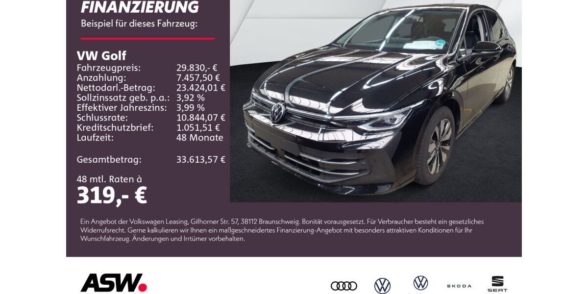 VW Golf 14.900 km 29.830 &euro; Weinsberg 74189