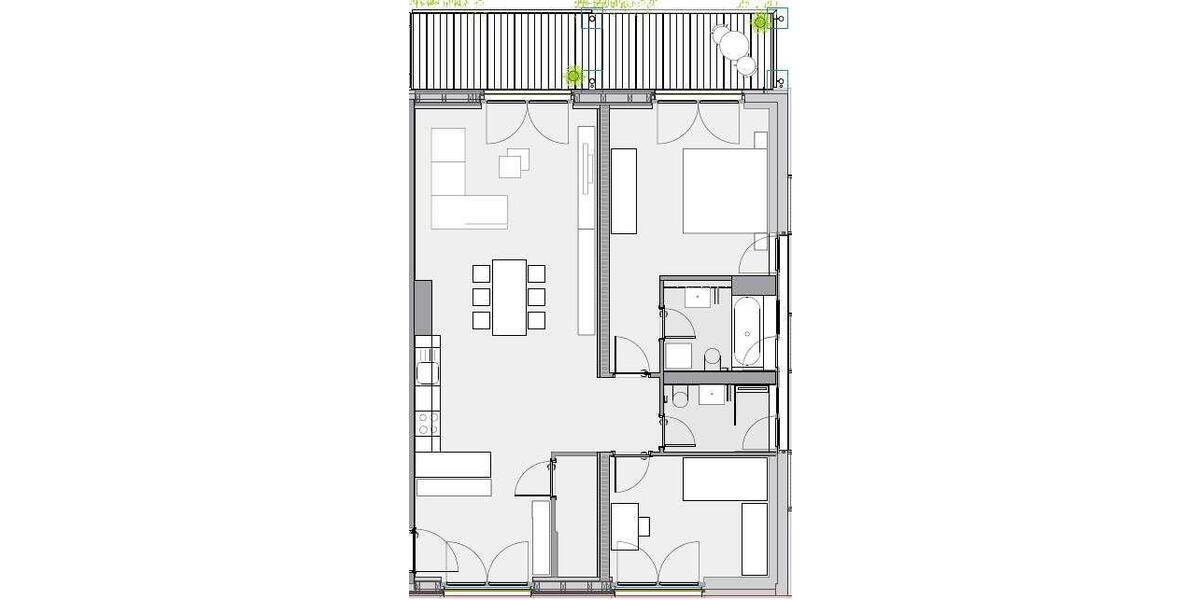Etagenwohnung Heilbronn Kernstadt - 3 Zimmer, 97 m&sup2;, 1.545&euro; | Angebot:26393566