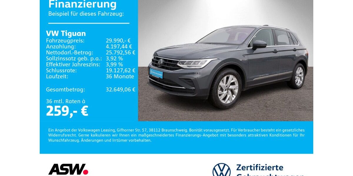 VW Tiguan 44.900 km 29.990 &euro; Sinsheim 74889