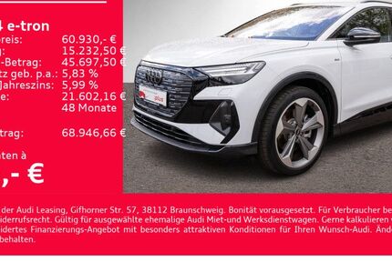Audi Q4 6.300 km 60.930 € Heilbronn 74074